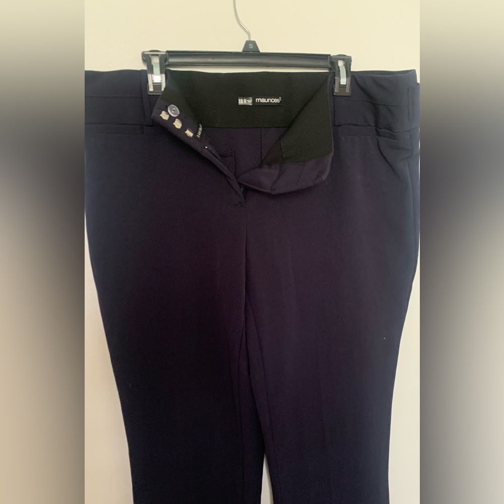 Maurice’s Plus Dress Pants(Dark Navy)